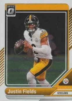 Justin Fields 2024 Donruss Optic Football card