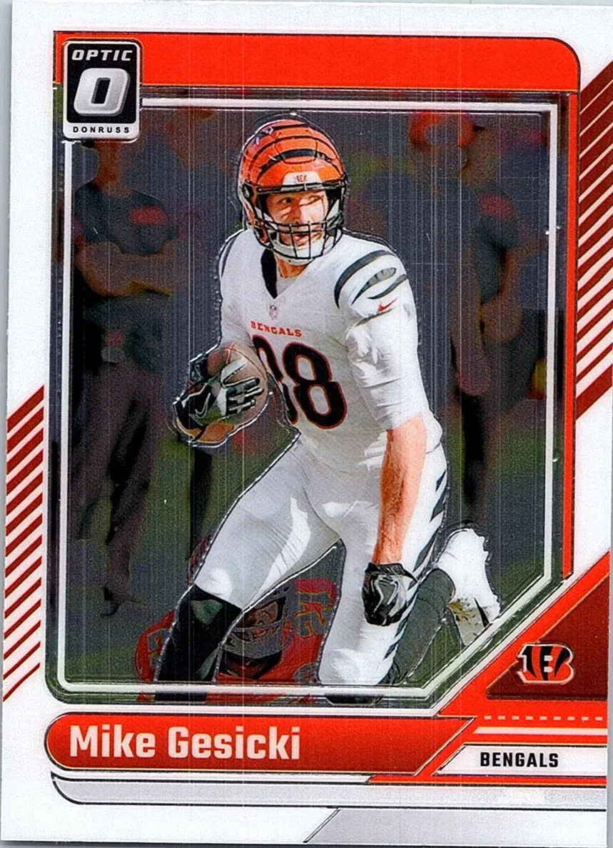Mike Gesicki 2024 Donruss Optic Football card