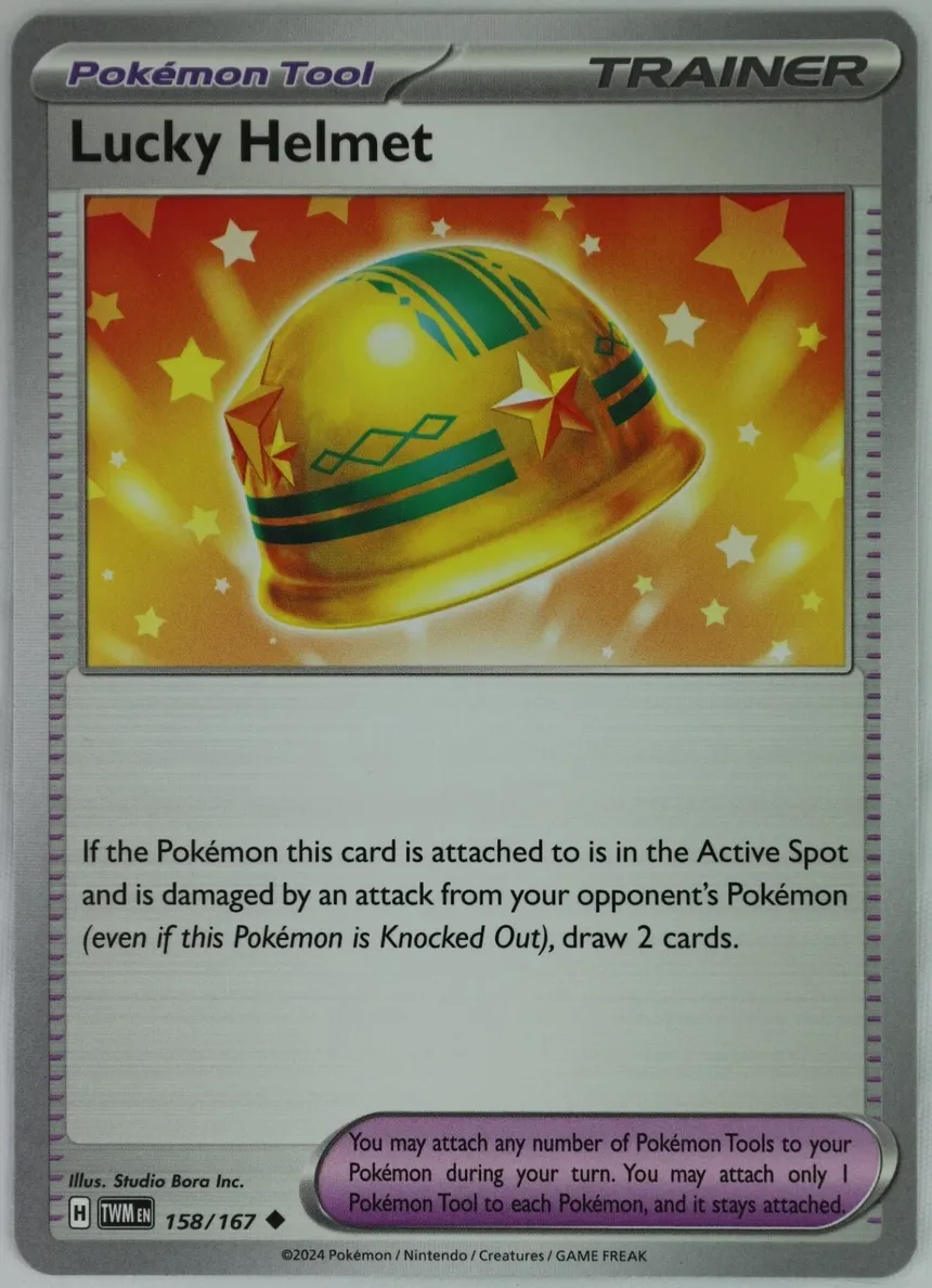 Lucky Helmet 2024 Pokemon Scarlet & Violet Twilight Masquerade