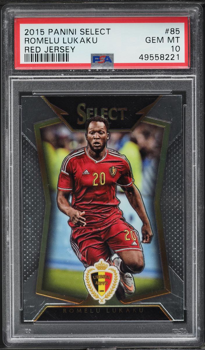 2015 Panini Select Romelu Lukaku [Red] #85 card