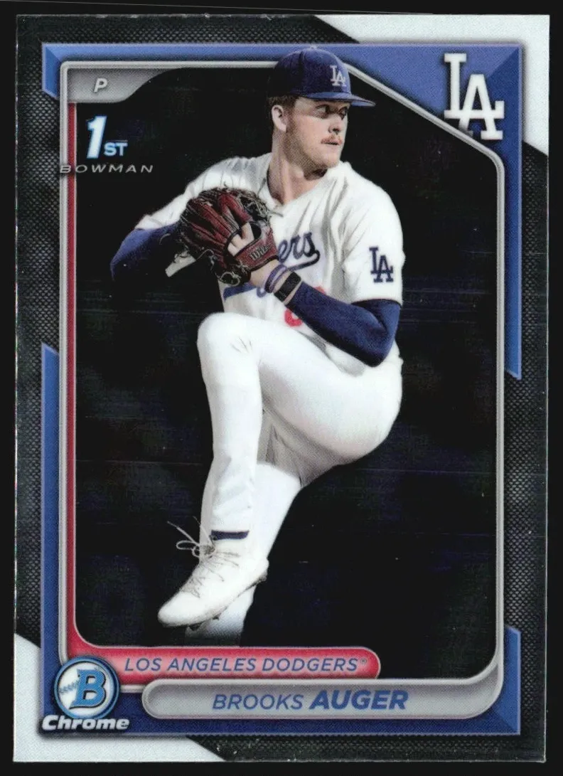 Brooks Auger 2024 Bowman Draft Chrome card