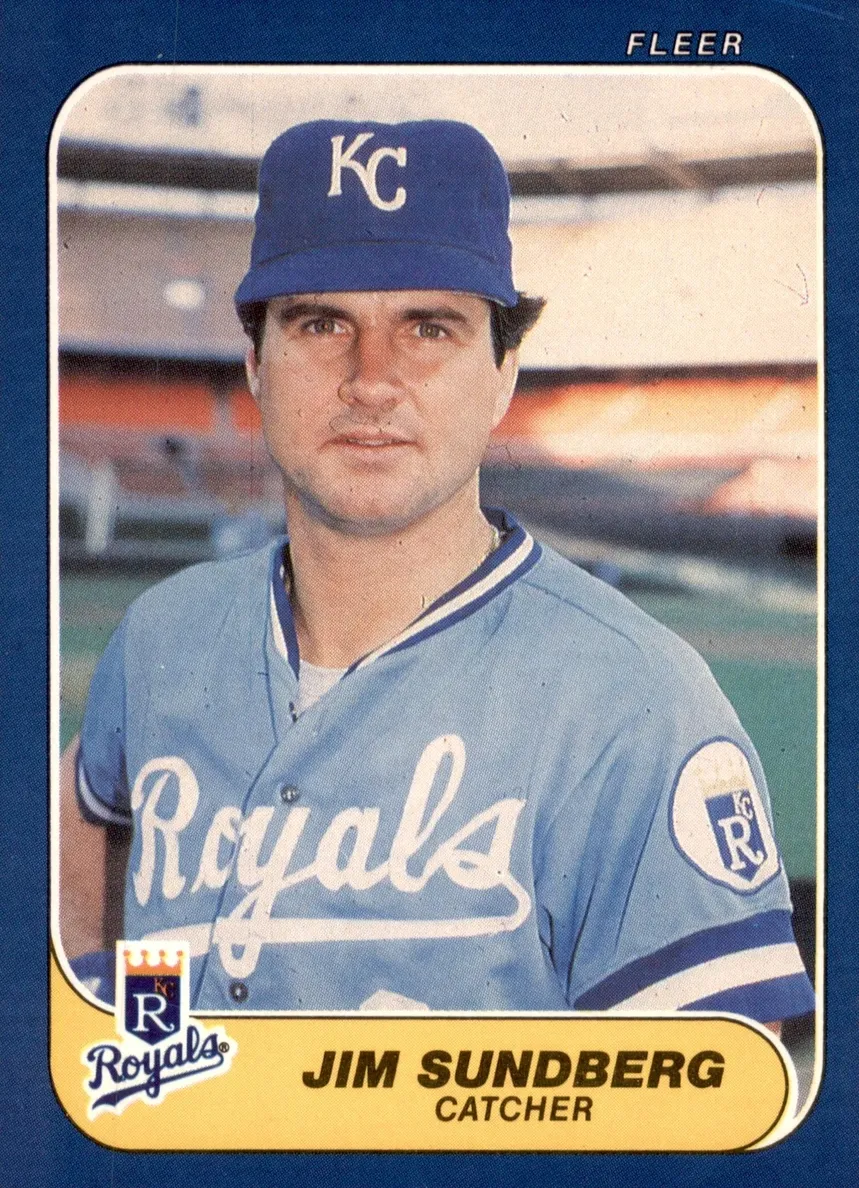 1986 Jim Sundberg #22