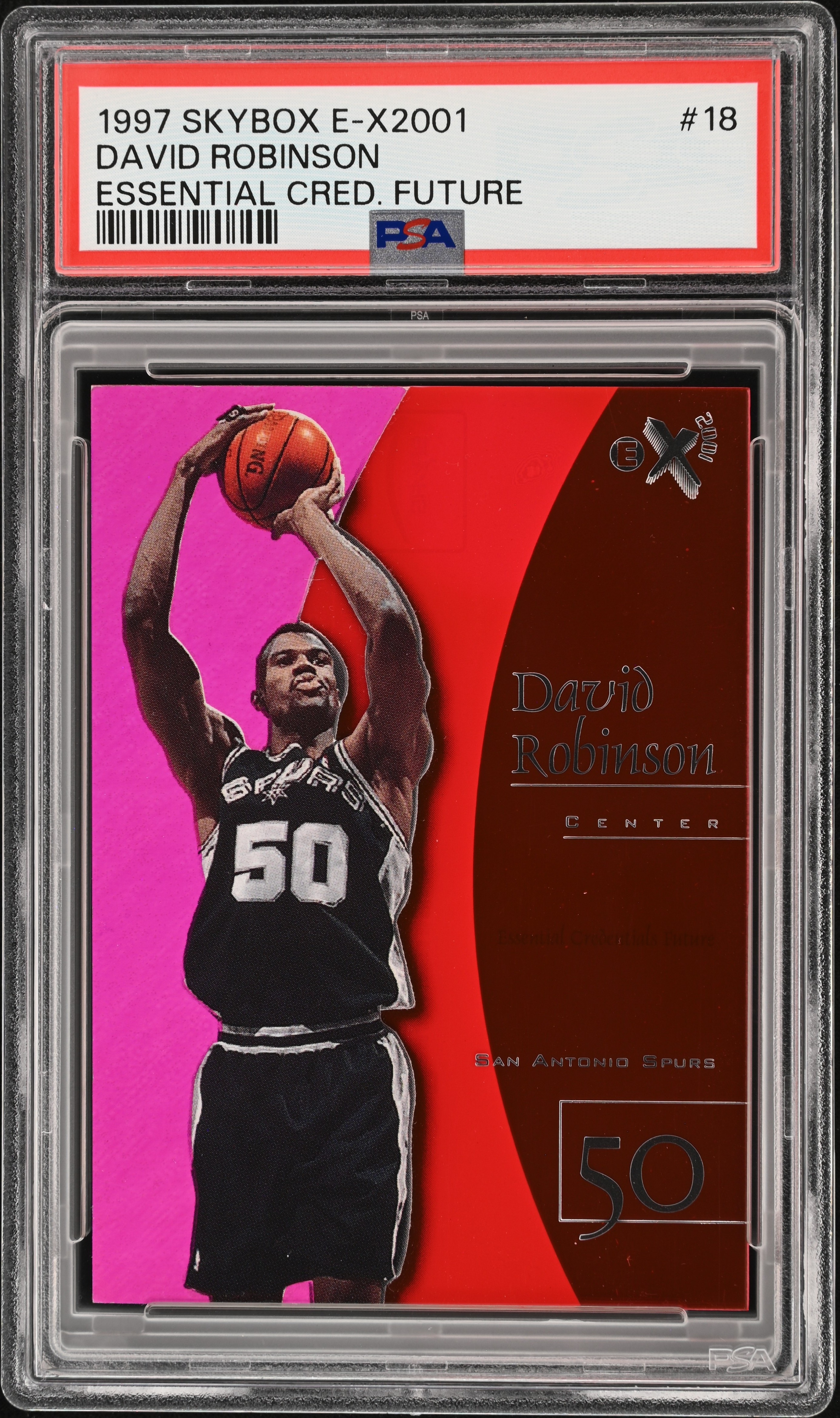 1997 David Robinson [Future] #18