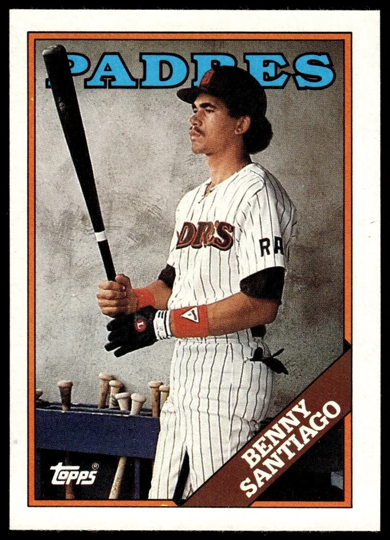 Benny Santiago 1988 Topps Baseball