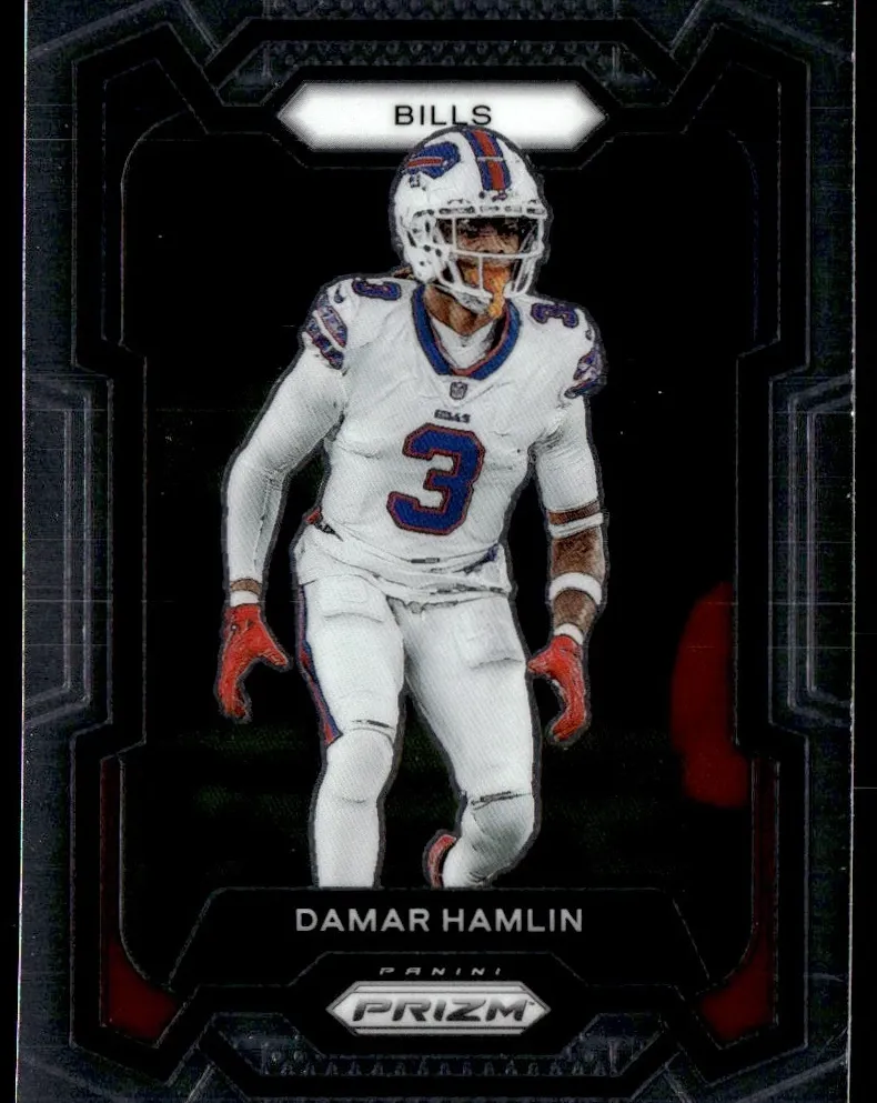 Damar Hamlin 2023 Prizm Football card
