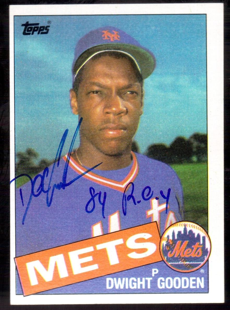 1985 Dwight Gooden [Autograph ] #620