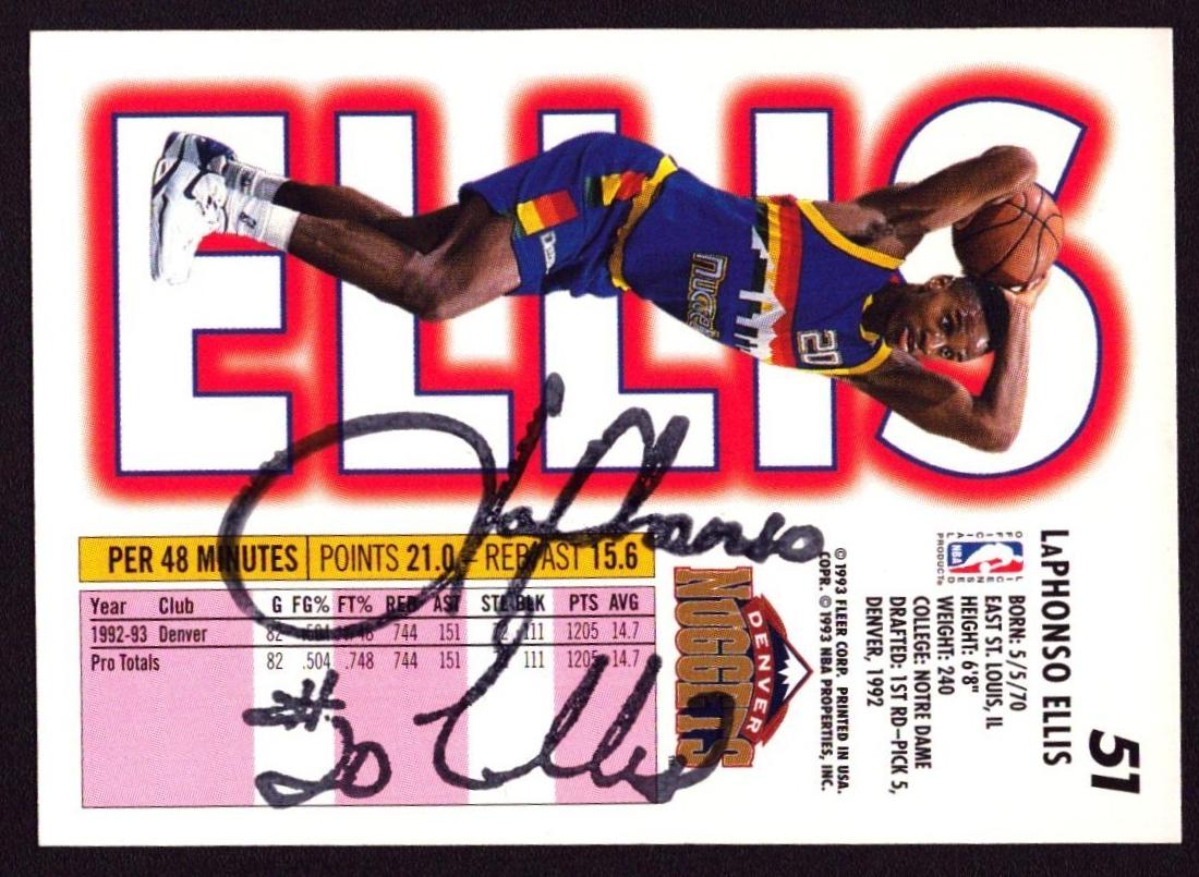 1993 Fleer LaPhonso Ellis #51 card