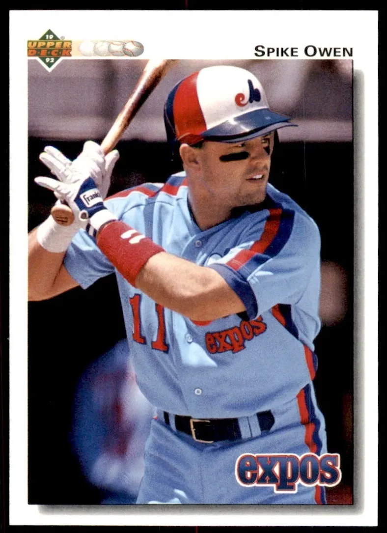 1992 Spike Owen #206