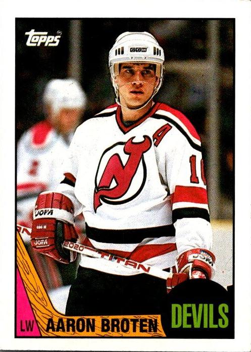 1987 Topps Aaron Broten #46 card