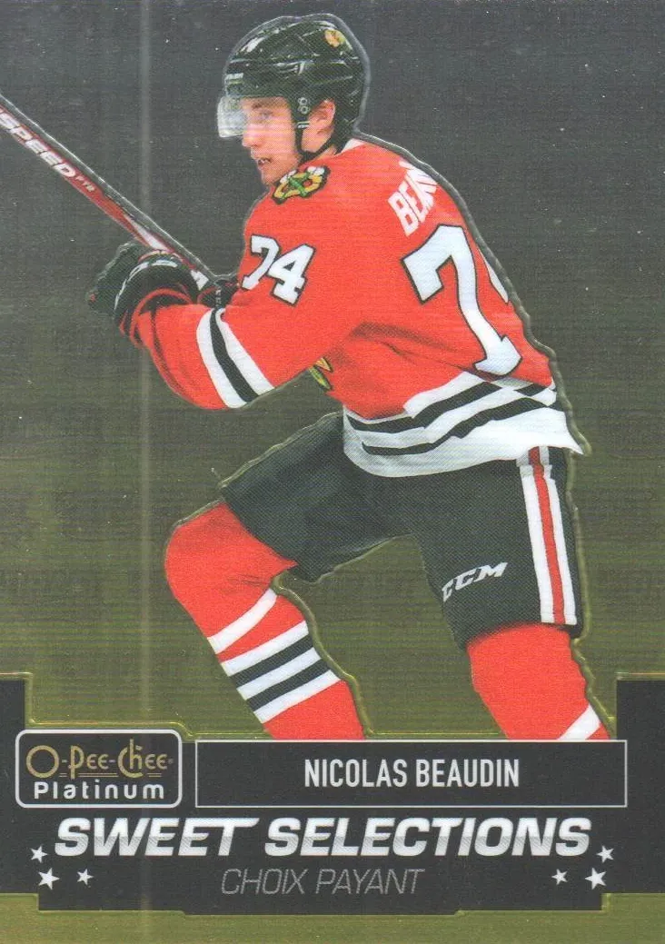 2020 O-Pee-Chee Platinum Nicolas Beaudin #SS-12 card