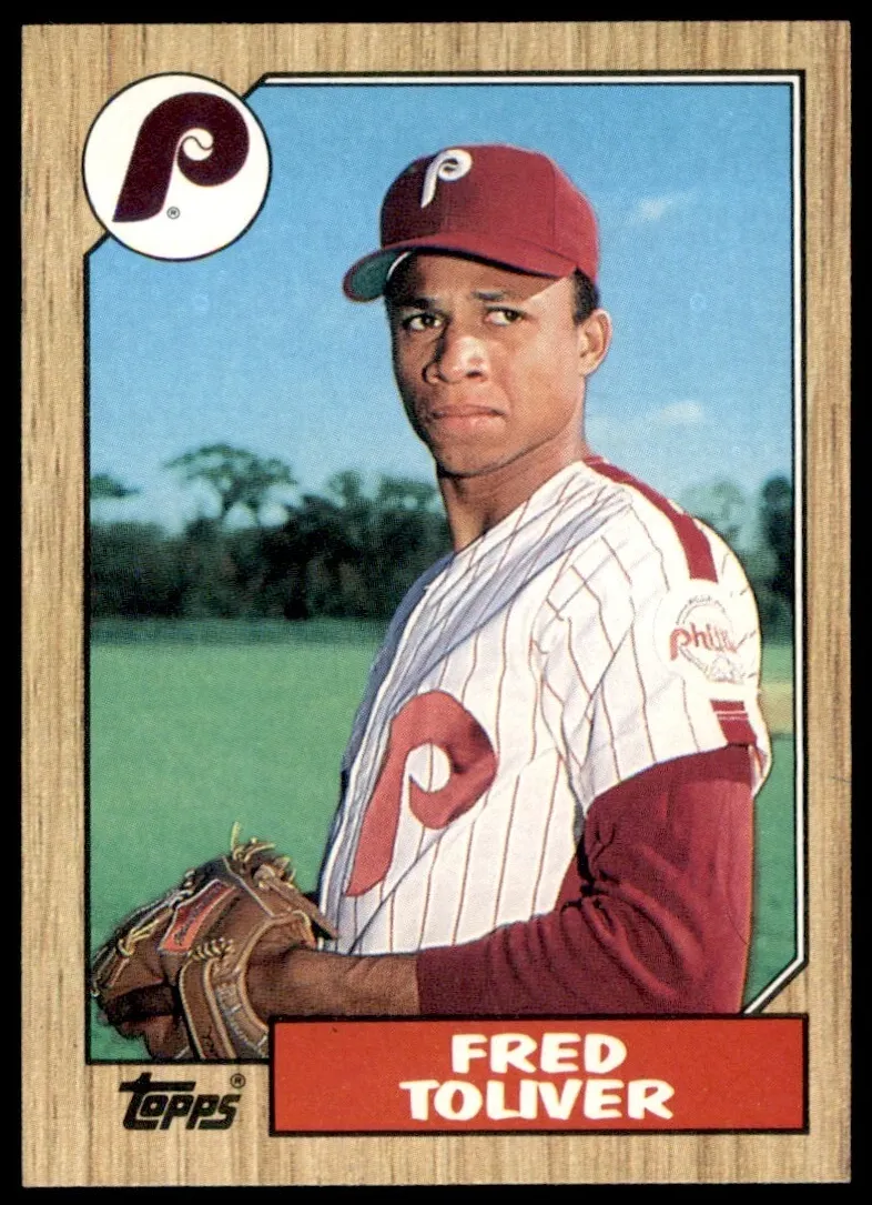 1987 Topps Fred Toliver #63 card