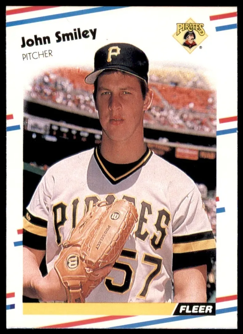 John Smiley 1988 Fleer Baseball