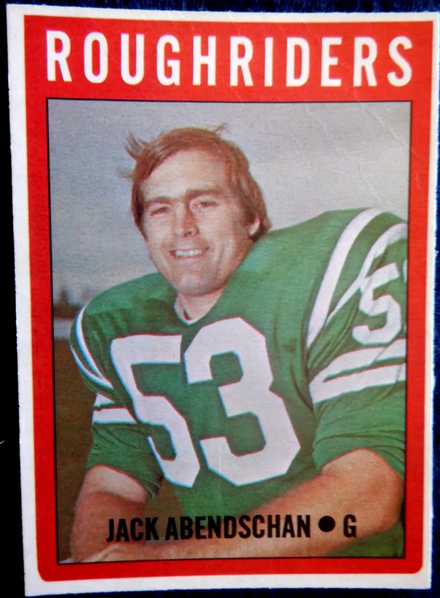 1972 Jack Abendschan #82