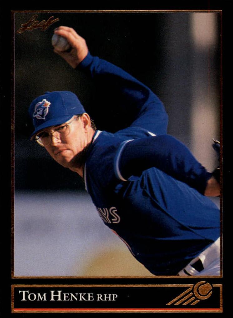 1992 Tom Henke [Black Gold] #159