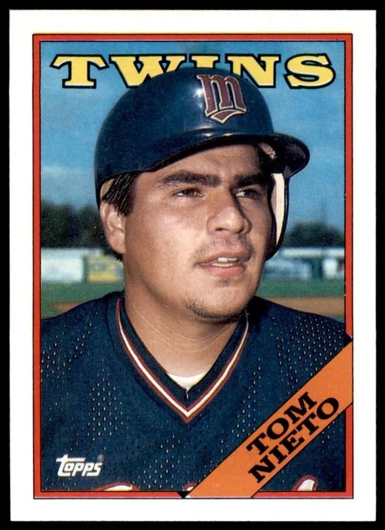 1988 Topps Tom Nieto #317 card