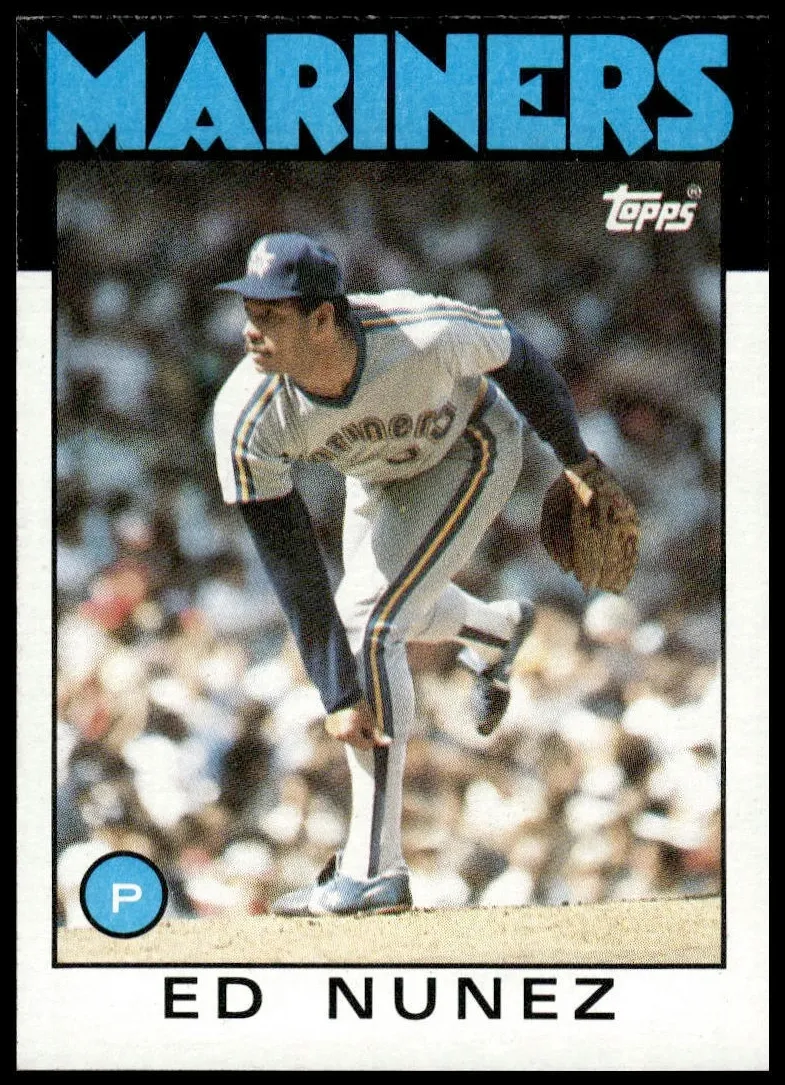 1986 Ed Nunez #511