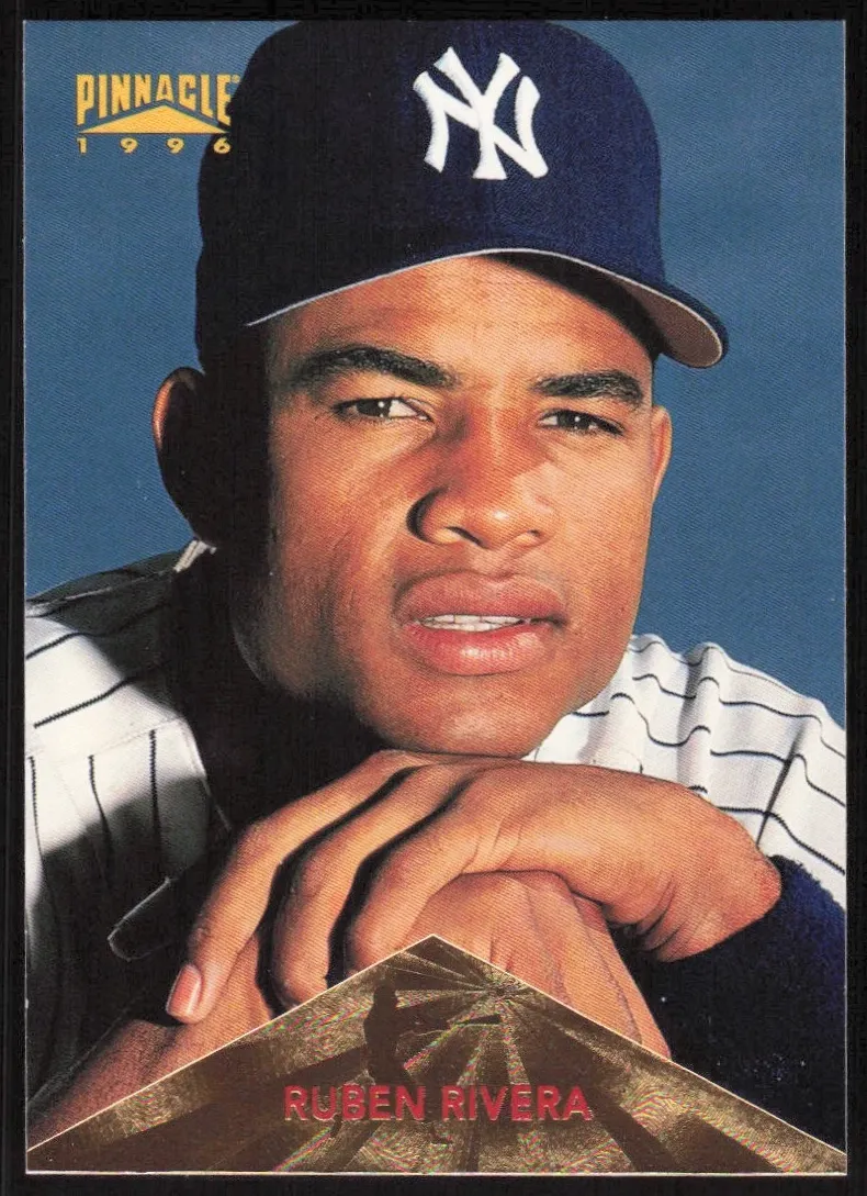 1996 Pinnacle Ruben Rivera #165 card