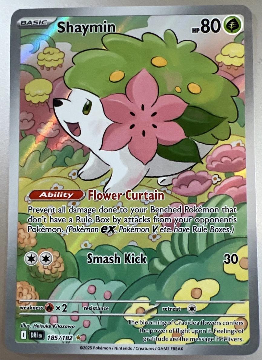 Shaymin 2025 Pokemon Scarlet & Violet Destined Rivals