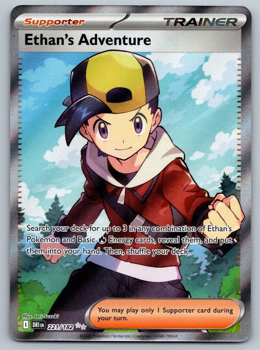 Ethan's Adventure 2025 Pokemon Scarlet & Violet Destined Rivals