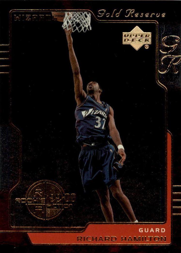 1999 Upper Deck Gold Reserve Richard Hamilton #247 card