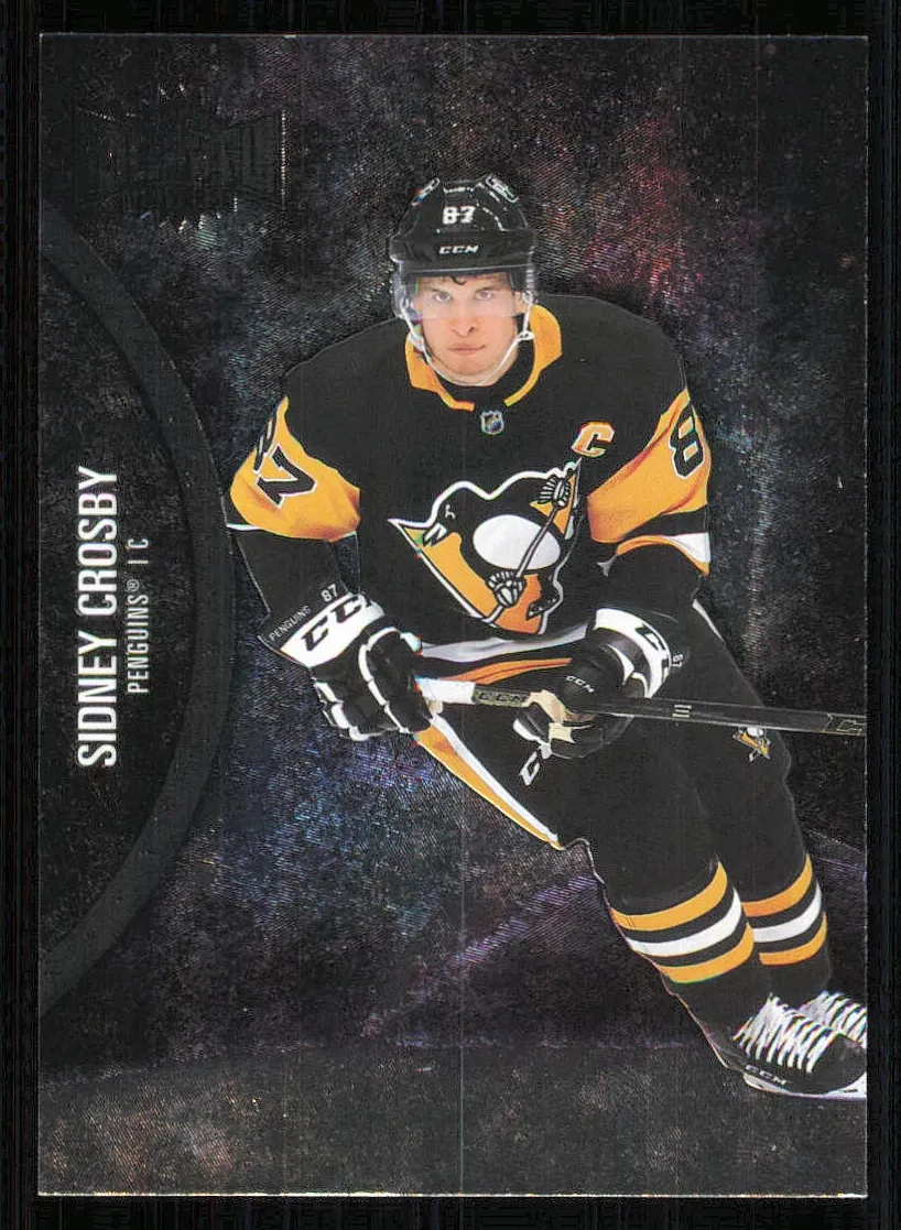 2021 Skybox Metal Universe Sidney Crosby #100 card