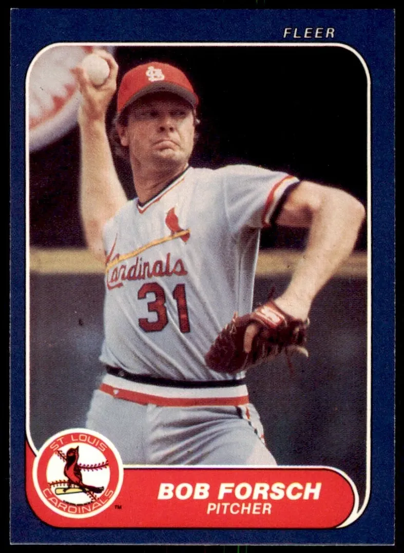 1986 Bob Forsch #35