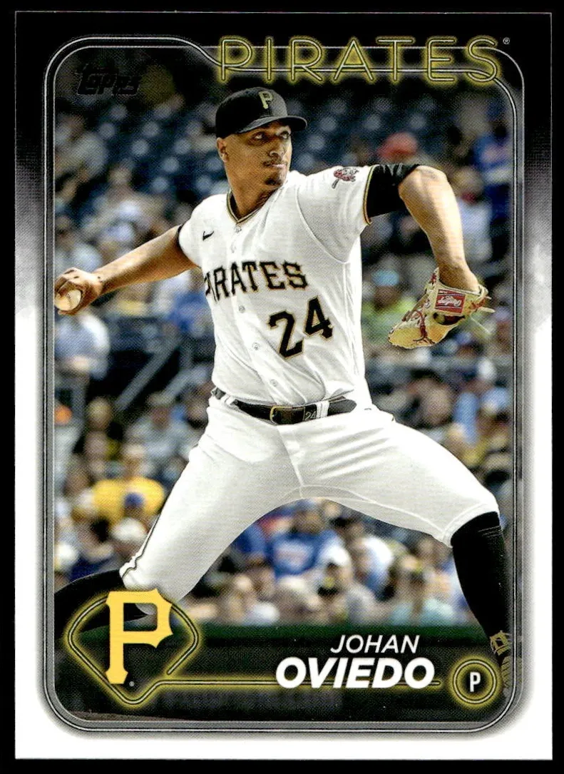 Johan Oviedo 2024 Topps Series 1 card
