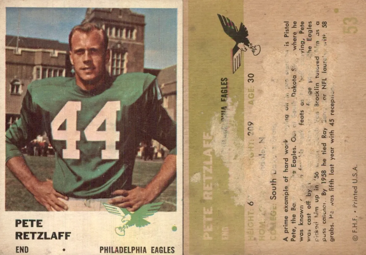 1961 Pete Retzlaff #53