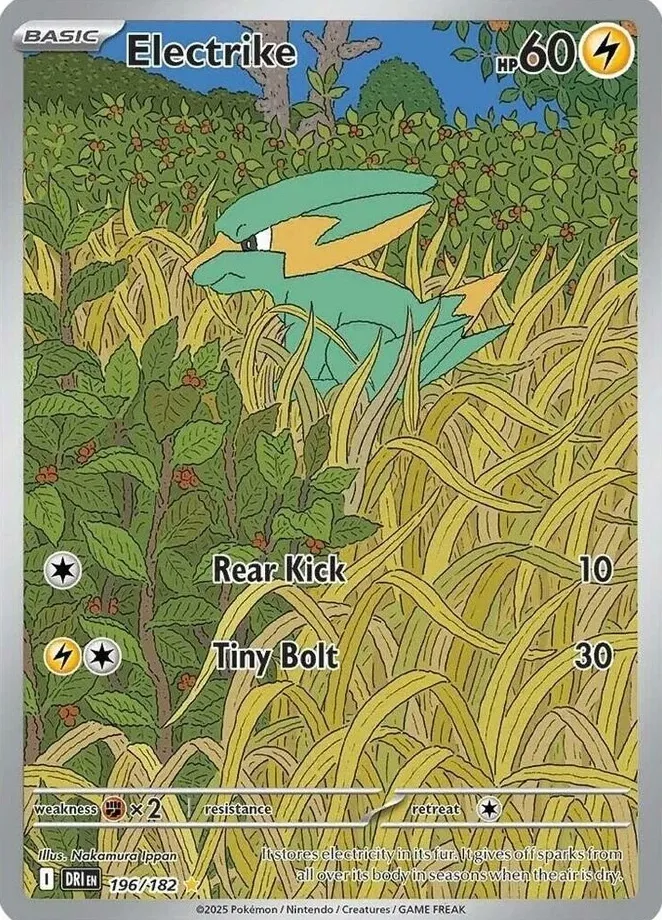Electrike 2025 Pokemon Scarlet & Violet Destined Rivals