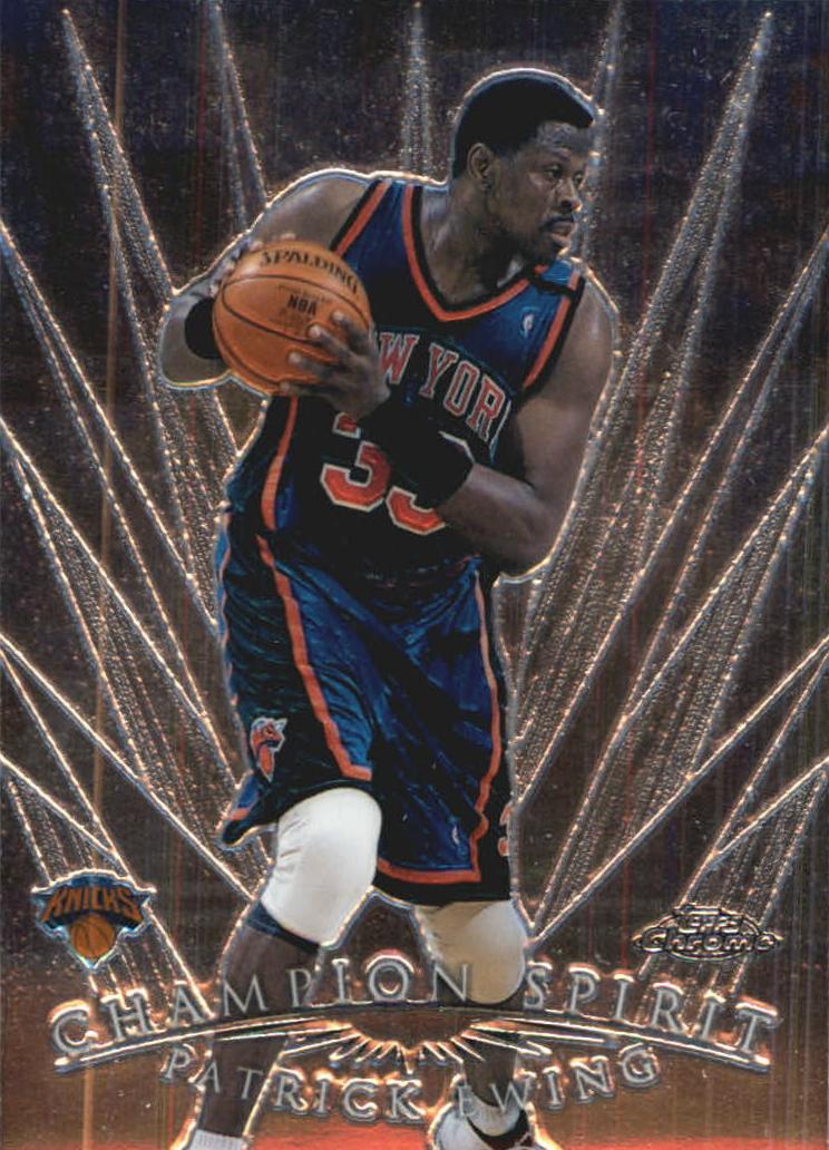 1998 Topps Chrome Patrick Ewing #CS6 card