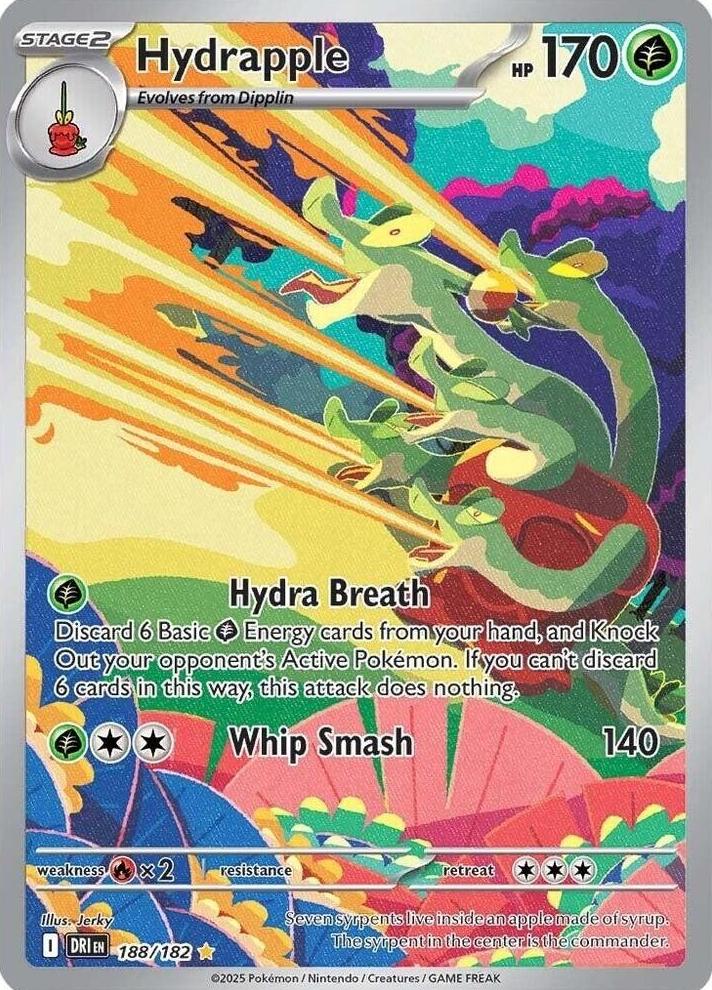 Hydrapple 2025 Pokemon Scarlet & Violet Destined Rivals