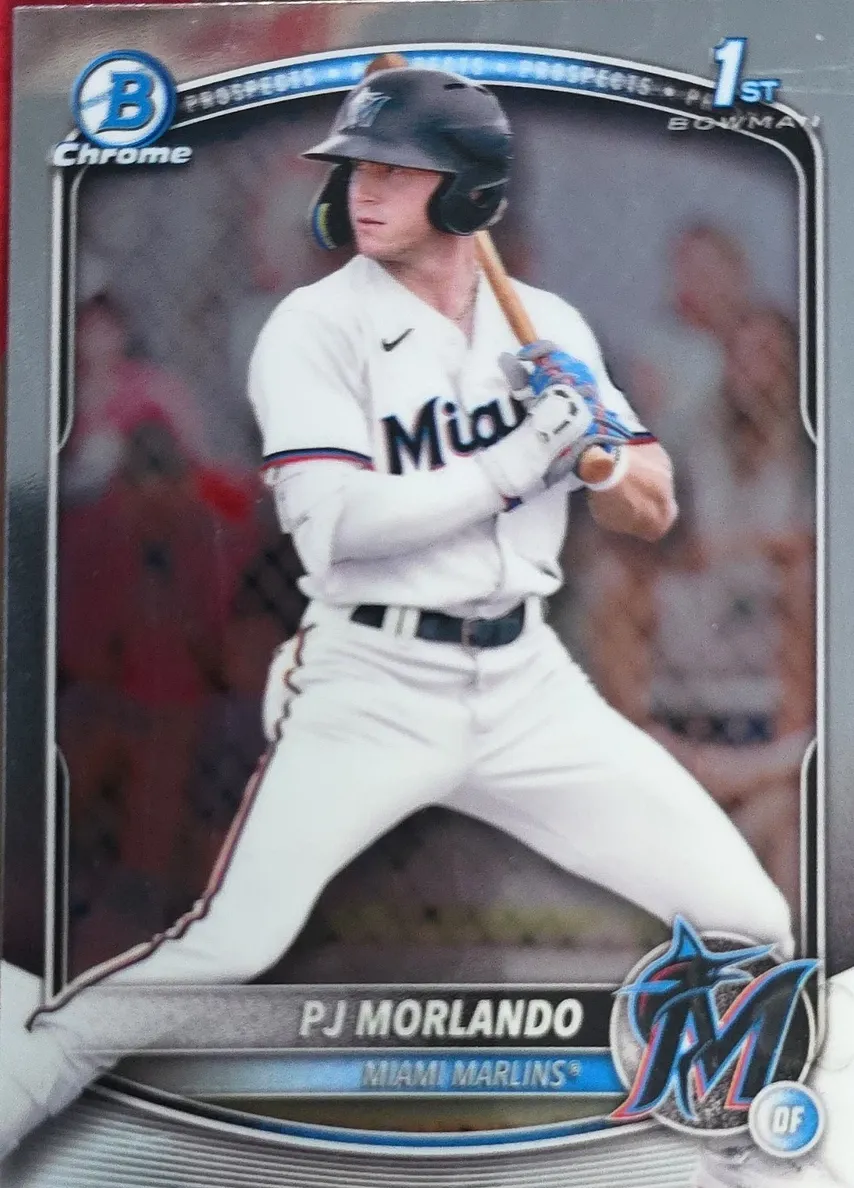 PJ Morlando 2025 Bowman Chrome Prospects card