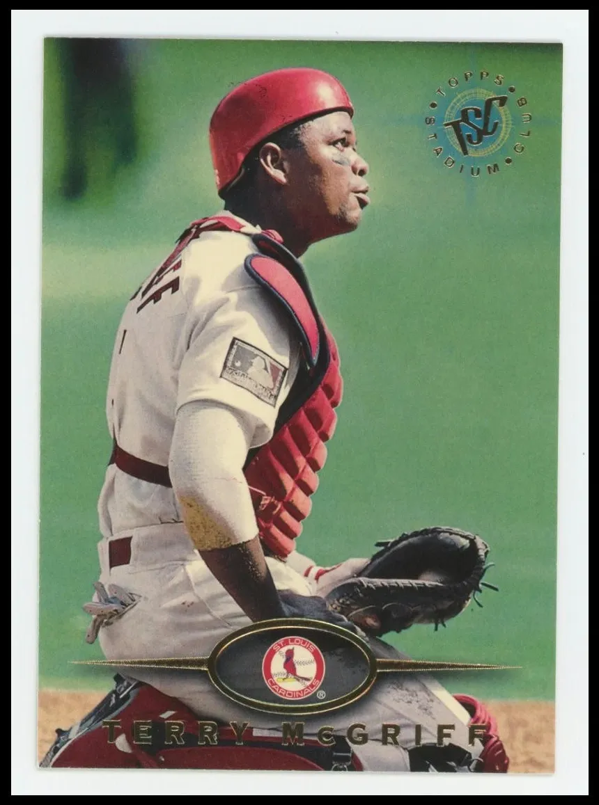 1995 Topps Stadium Club Terry McGriff #202 card