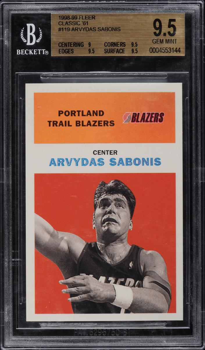 1998 Arvydas Sabonis #119C