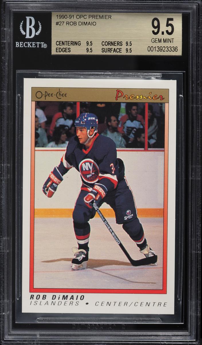1990 O-Pee-Chee Premier Rob DiMaio #27 card
