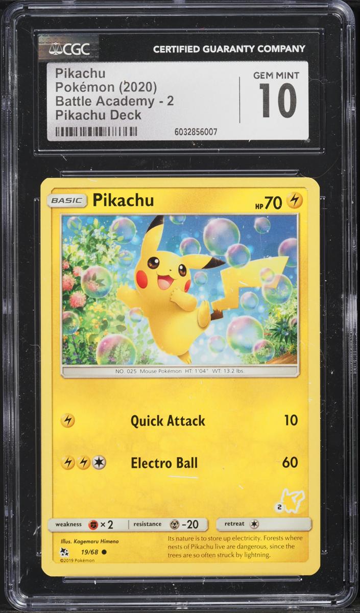 Pikachu 2020 Pokemon Battle Academy