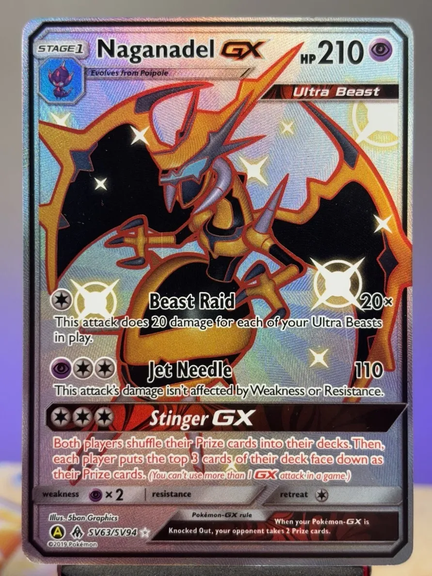 Naganadel GX 2019 Pokemon Sun & Moon Hidden Fates