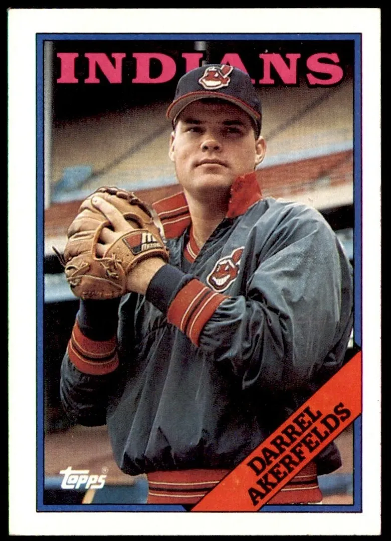 1988 Topps Darrel Akerfelds #82 card