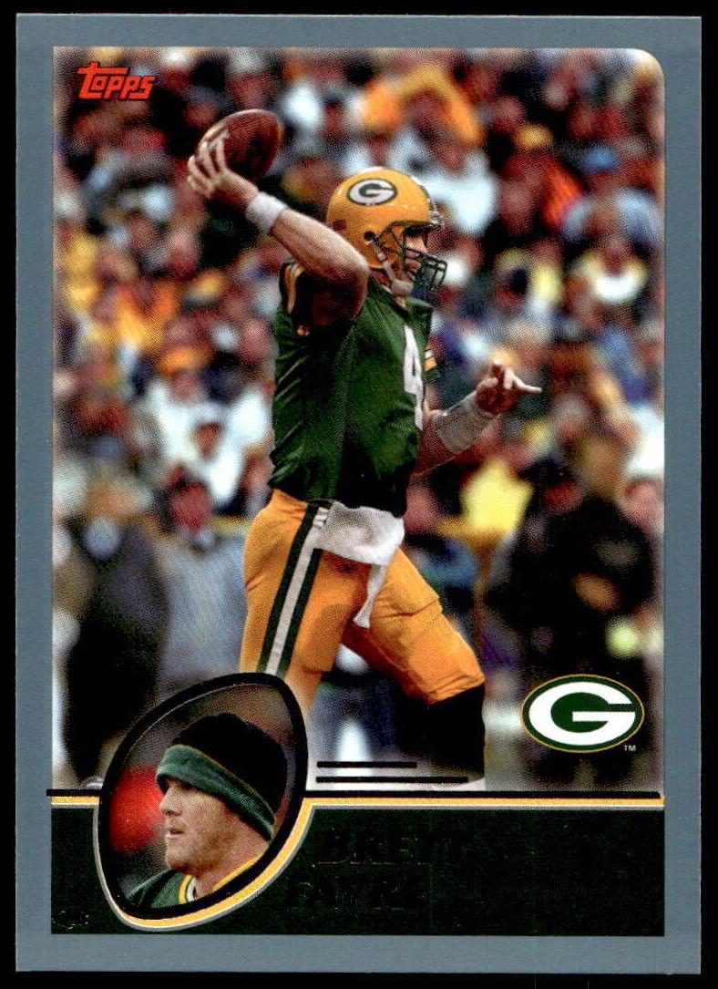 2003 Topps Brett Favre #100 card