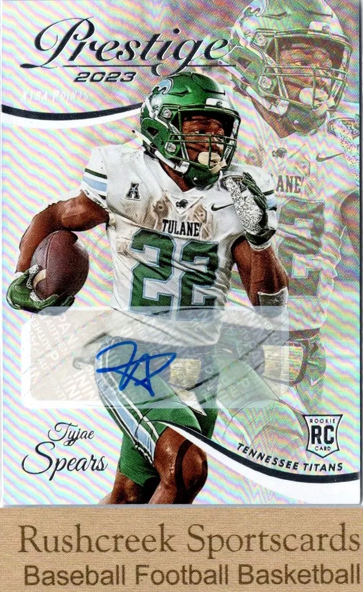2023 Panini Prestige Tyjae Spears #383 card