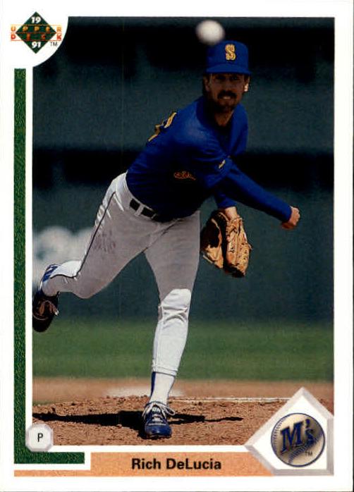 1991 Upper Deck Rich DeLucia #727 card