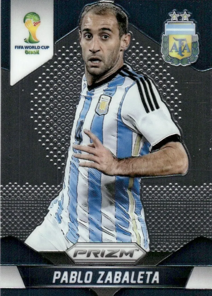 2014 Panini Prizm World Cup Pablo Zabaleta #7 card