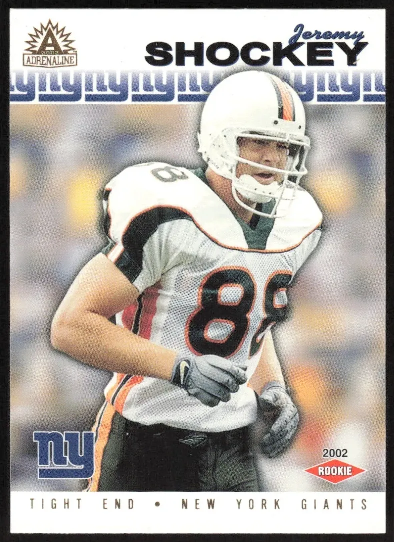 2002 Jeremy Shockey #187