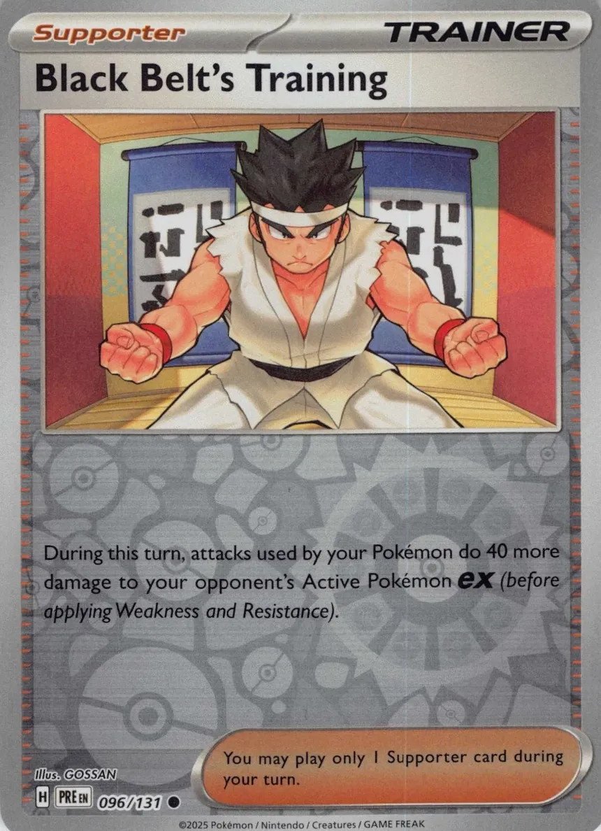 Black Belt's Training 2025 Pokemon Scarlet & Violet Prismatic Evolutions