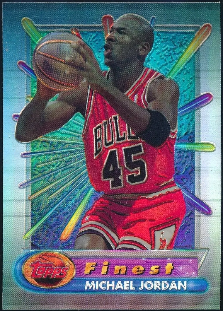 1994 Finest 331 Refractor #331 Michael Jordan front