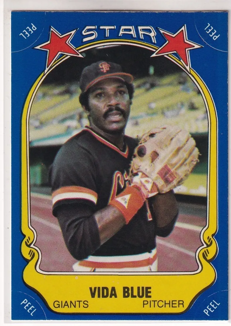 1981 Vida Blue #63