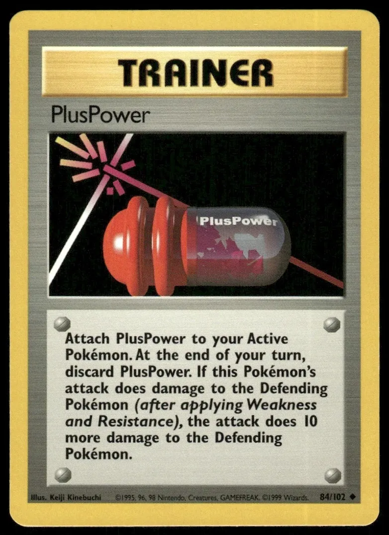 Pluspower 1999 Pokemon Base Set