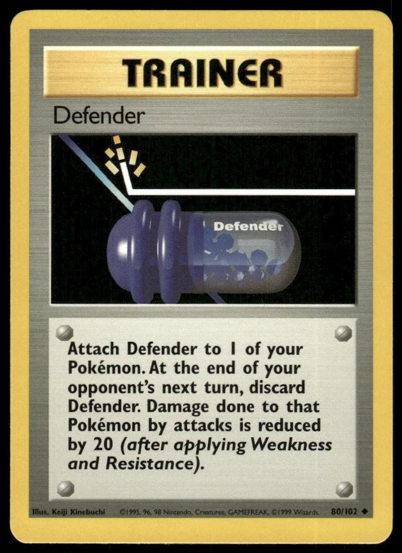 Defender 1999 Pokemon Base Set