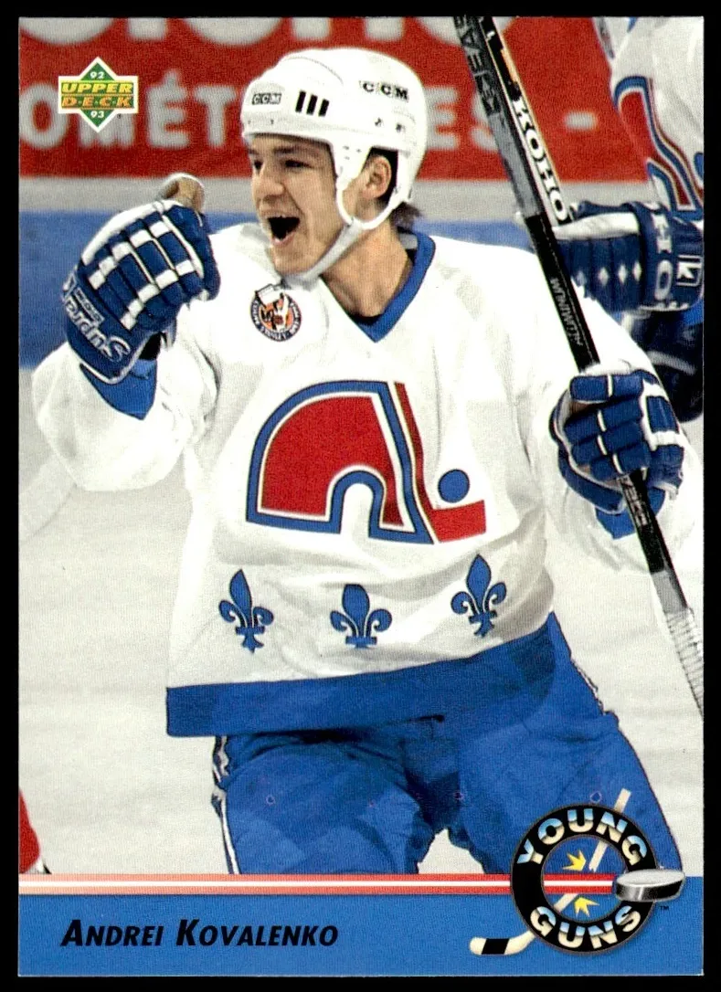 1992 Upper Deck Andrei Kovalenko #567 card