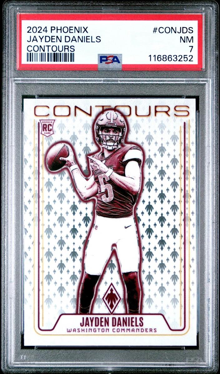 Jayden Daniels 2024 Panini Phoenix Contours Football